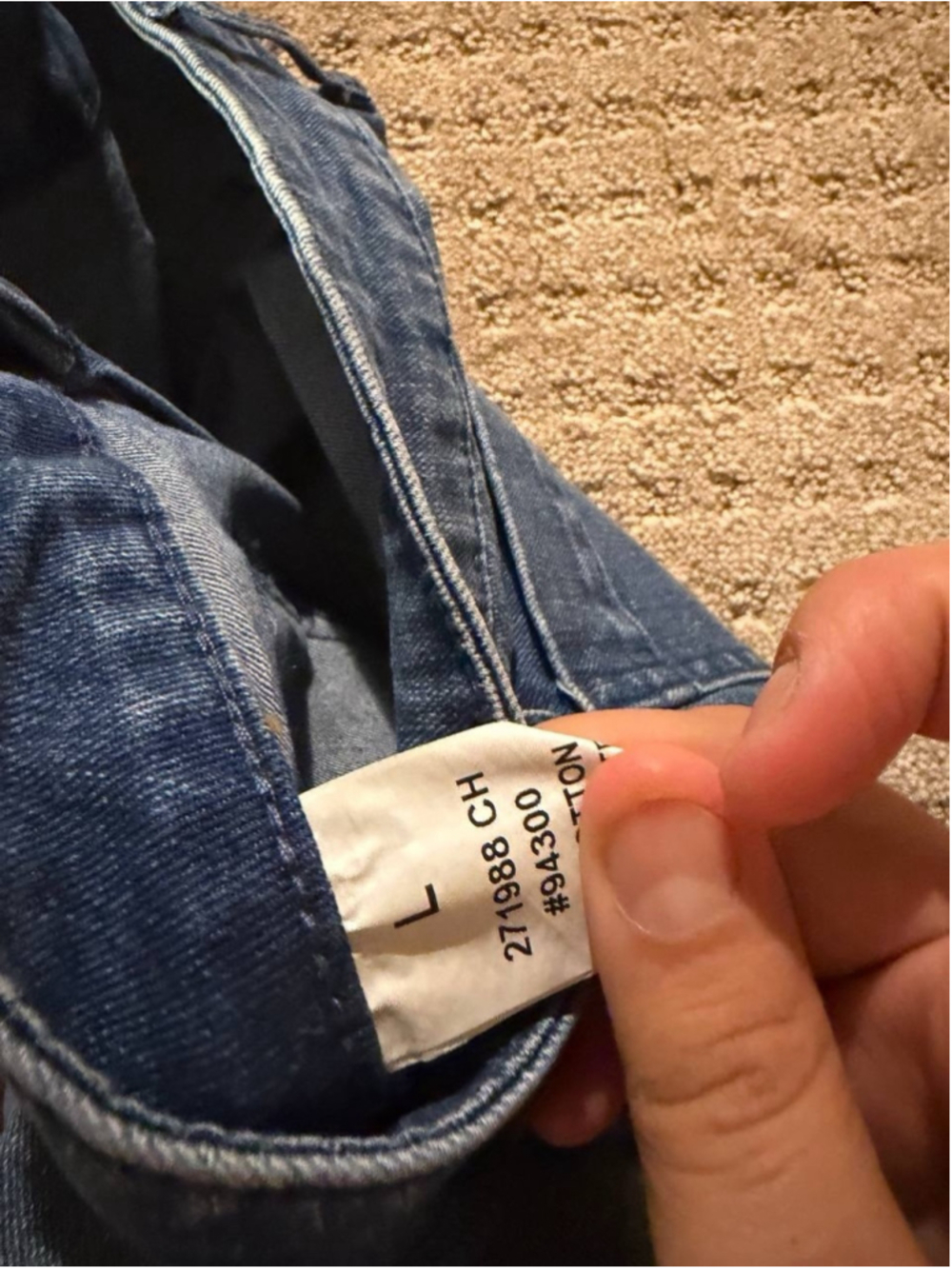 Flamingals Mid Rise Denim Bermuda Shorts L - Picture 7 of 8